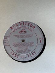 Glenn Miller And His Orchestra Stamped Limited Edition #GGG95 33 1/3 RPM Collect
