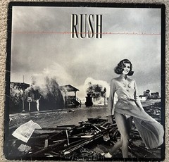 Rush Permanent Waves Vinyl LP 1980 Mercury SRM-1-4001 VG+/VG+