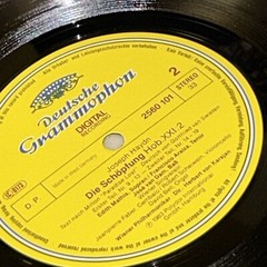 Die Schopfung Haydn Karajan Deutsche Grammophone Box 2 LP Vinyl Excellent Cond
