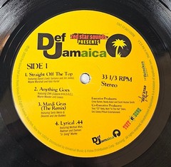 Def Jam Jamaica Red Star Sounds 2xLP Record 2003 Promo Hip Hop Reggae 33RPM