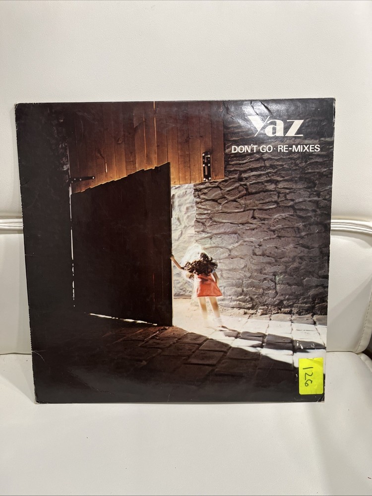 YAZ Don’t Go Re-mixes 1982 Original USA 12″ Vinyl Single Sire Mute Records 1980s