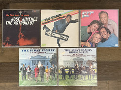 Lot of Five (5) Classic/Vintage Comedy Albums