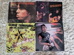 George Thorogood(4) Lps Moving On Over, Self-titled, Born To Be Bad, Live