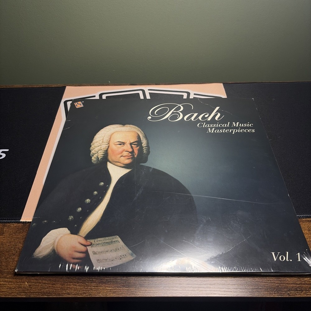 Bach Johann Sebastian Masterpieces of Classical Music Vol. 1 LP Vinyl Halidon