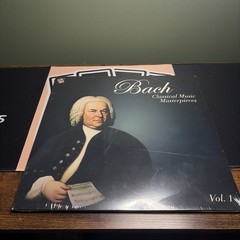 Bach Johann Sebastian Masterpieces of Classical Music Vol. 1 LP Vinyl Halidon
