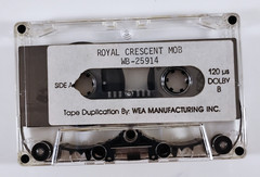 Royal Crescent Mob Spin The World WB-25914 Promo Cassette Tape Playtested