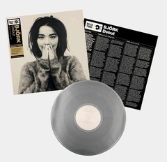 Bjork – Debut Vinyl (Rough Trade 50 Exclusive Silver LP Alternate O-Card Cover)