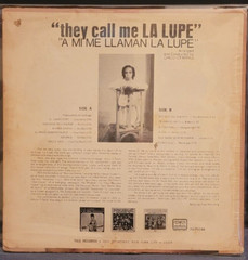 La Lupe – They Call me La Lupe LP Vinyl, Original Tico TRLP-1144 1966, VG+/VG