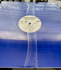 Chris Brown – Wall To Wall Original 2007 Press 12″ PROMO In OG Cover SEALED MINT
