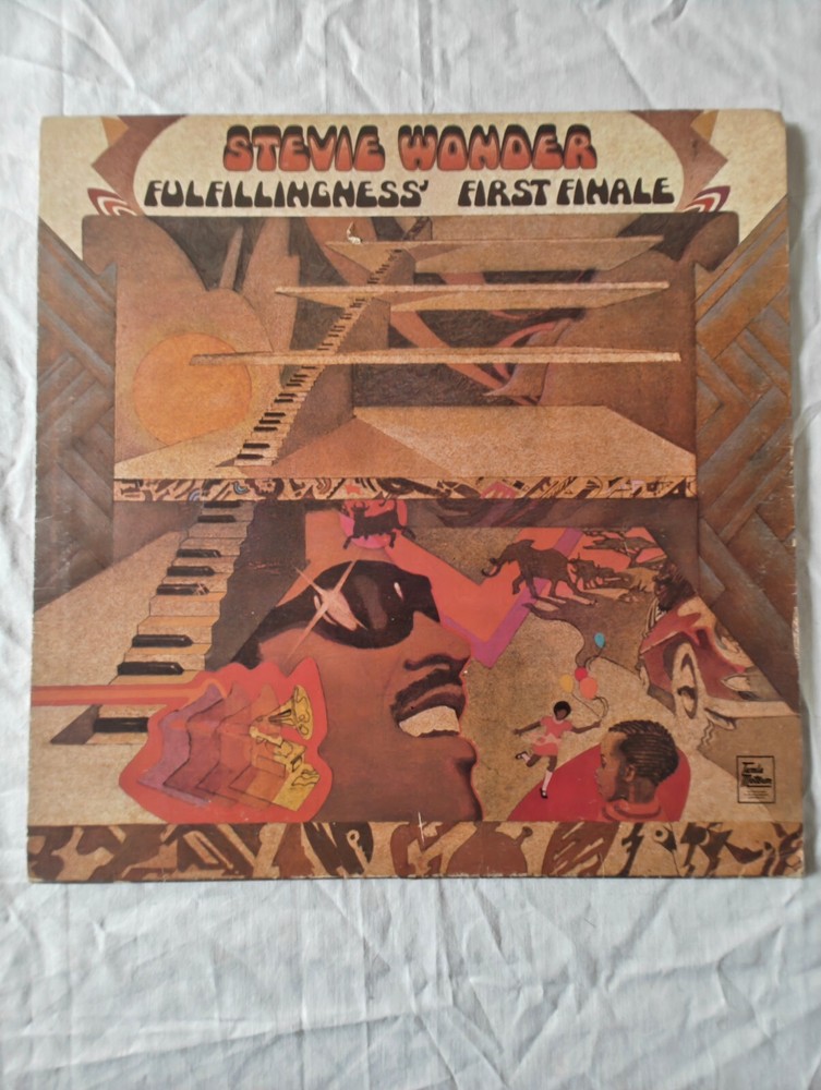Stevie Wonder – Fulfillingness’ First Finale – 1974 UK Misprint – 12″ Vinyl LP