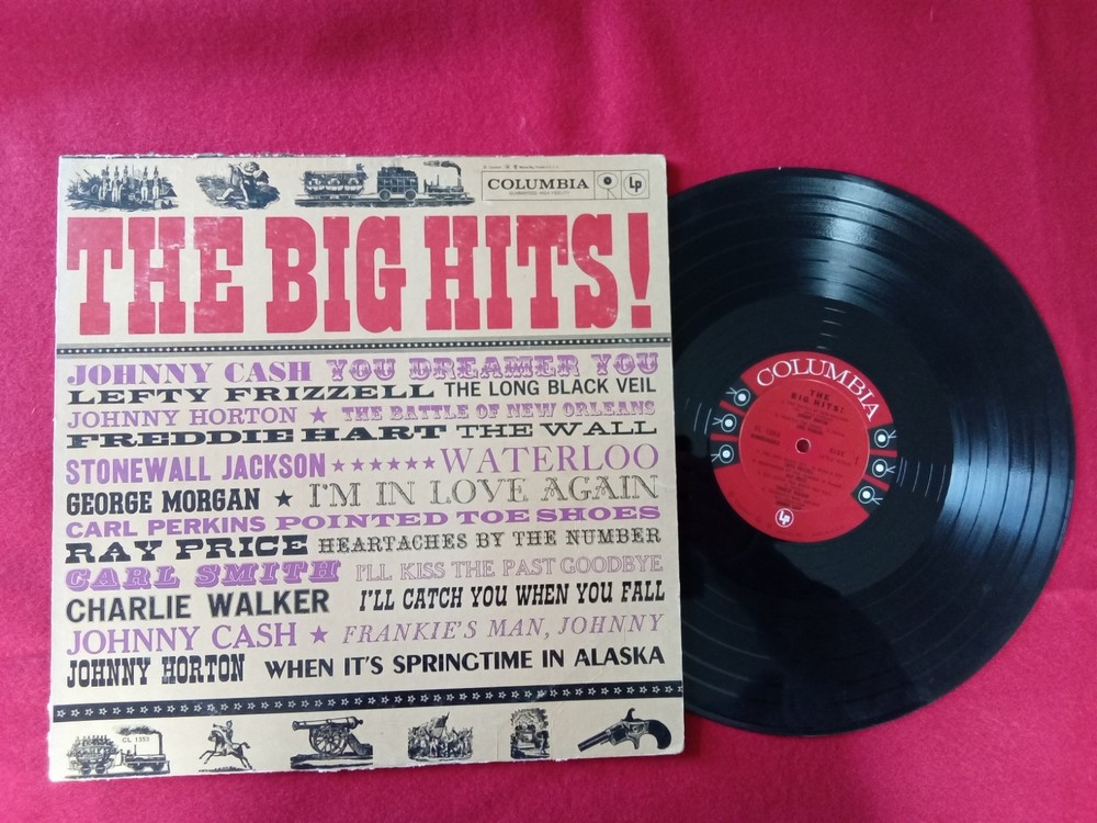 33 1/3 RPM LP The Big Hits VG++