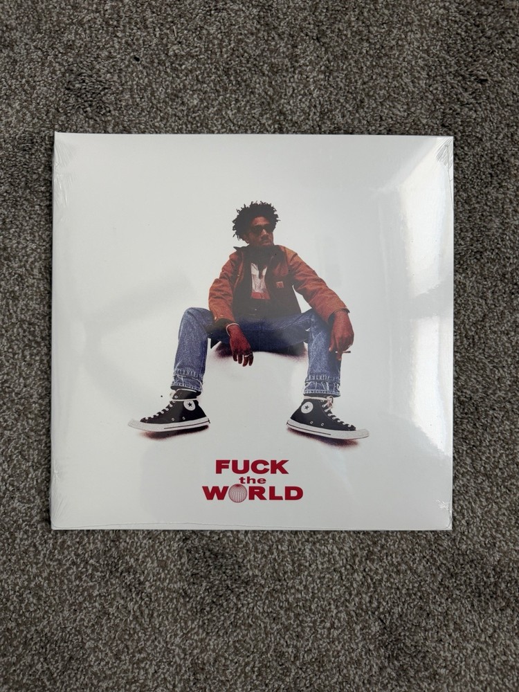 Brent Faiyaz Fuck The World 5 Year Anniversary Red Vinyl LP /1000