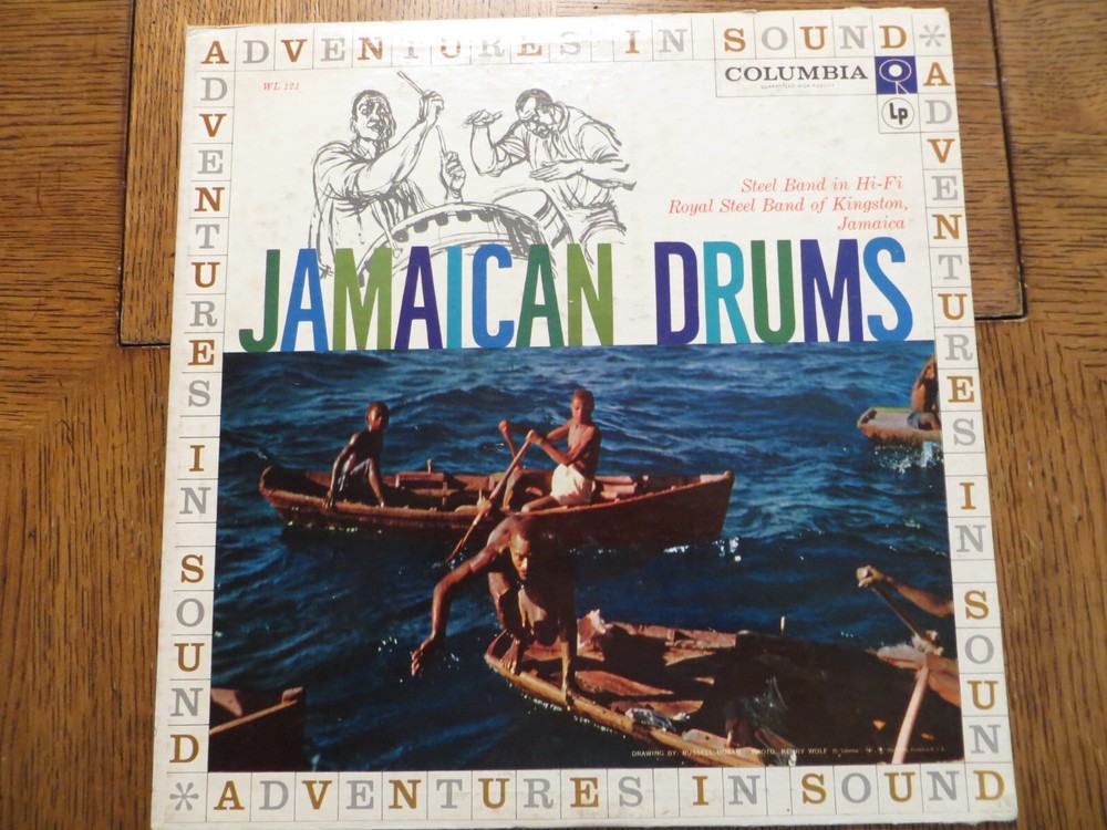 Royal Steel Band – Jamaican Drums – 1958 – Columbia WL 121 Vinyl LP VG+/VG!!!
