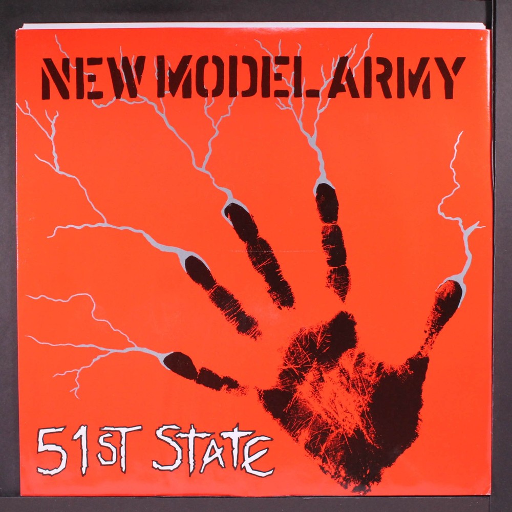 NEW MODEL ARMY: 51st state EMI 12″ EP 33 RPM United Kingdom