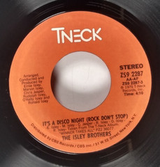 The Isley Brothers – It’s A Disco Night (Rock Don’t Stop) 45 RPM (VG) ZS92287