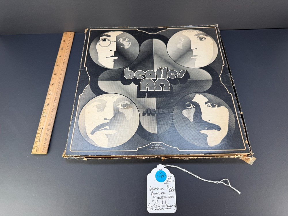 (MA-013) The Beatles “Alpha Omega” 4 LP boxed set -4 DISC ALL VG+