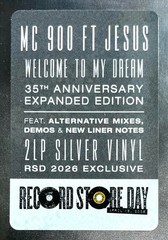 MC 900 Ft Jesus Welcome To My Dream 35th Anniversary silver vinyl lp RSD 2026