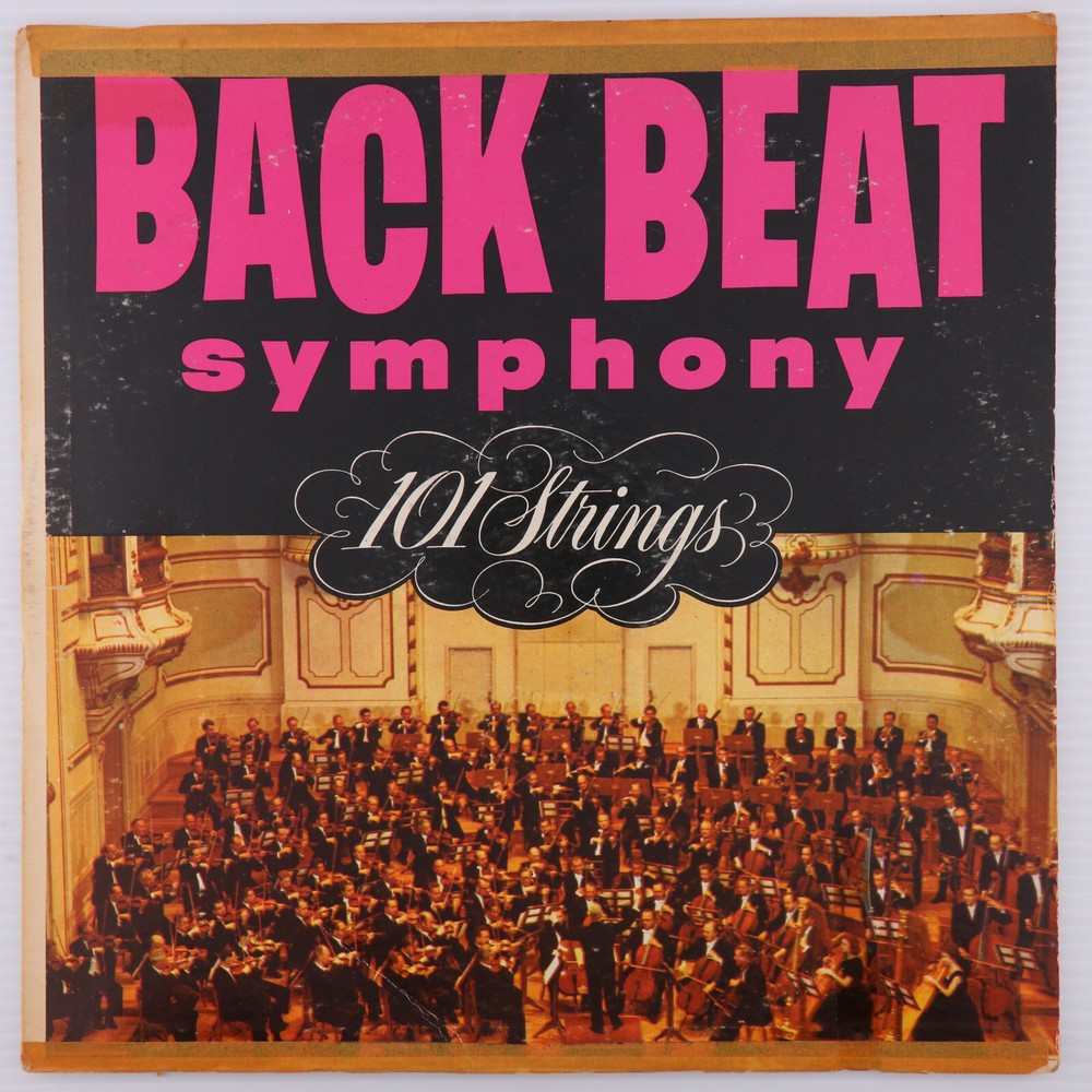 101 Strings Back Beat Symphony – 1961 Mono 12″ LP Vinyl Record Somerset SF11500