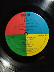 QUEEN – HOT SPACE , elektra E1-60128 , Original No Bar Code, Played And Tested