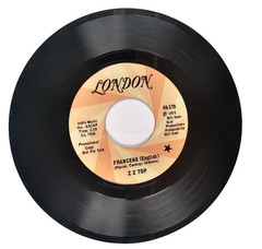 Z Z Top – Francene – Spanish/English – 1972 – London 45-179 – PROMO – Texas Rock