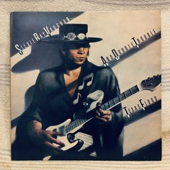STEVIE RAY VAUGHAN – TEXAS FLOOD – 1983 Epic BLUES Vinyl LP Excellent EX Cond.