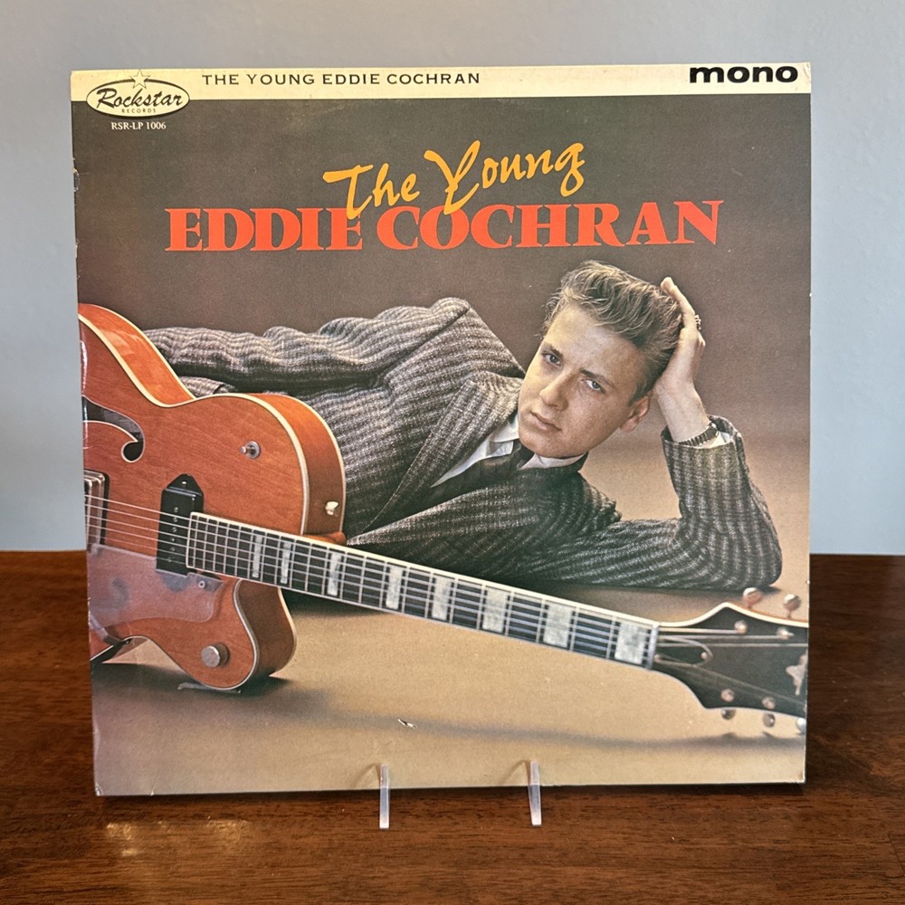 Eddie Cochran The Young Eddie Cochran Vinyl Record 1982 Uk Mono *see Notes*