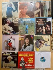 COUNTRY MUSIC VINYL RECORD GRAB BAG! 10 ASST Albums, LP Bulk Lot, FREE SHIPPING