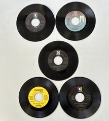 JIM CROCE Lot of 5 7” 45RPM Records Leroy Brown, Operator, Time In Bottle