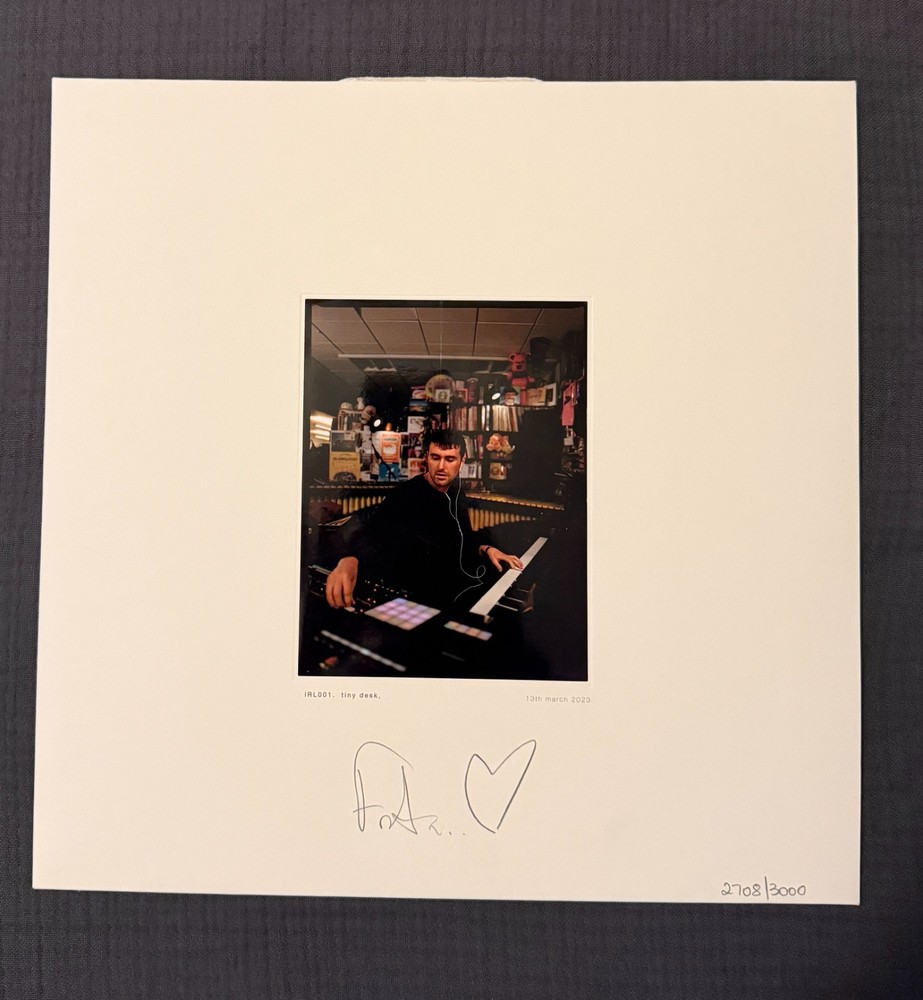 Fred Again Tiny Desk Vinyl Record Signed and Numbered New/Never Played