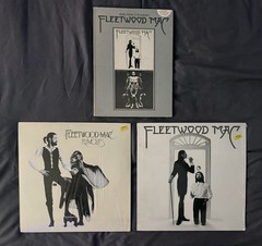 Fleetwood Mac 3-Piece Vintage Lot – Rumours, White Album LP, & Vintage Songbook