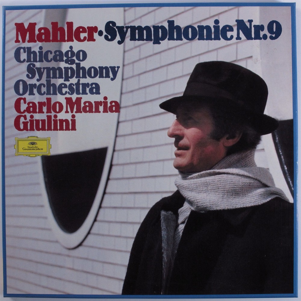 MAHLER Symphonie Nr.9 CARLO MARIA GIULINI – DEUTSCHE GRAM 2xLPs NM boxset A820