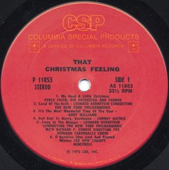 Various – That Christmas Feeling (LP) (G+)