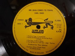 EARL OKIN Mr Okin Comes To Town LP 1978 UK original Jazz Spoken Word Bossa