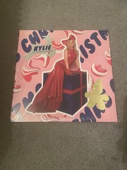 Kylie Minogue Kylie Christmas Fully Wrapped UO Pink White Marble Vinyl New Seal