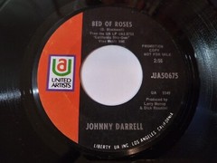 Johnny Darrell Brother River NM Original Promo 45RPM United Artists Record 1970