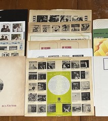 Lot of 15 Vintage 1950’s-1960’s Album LP Inner Sleeves 12″ Motown ABC RCA VG+