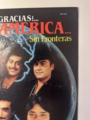 Los Tigres Del Norte – Gracias America Sin Fronteras (1 x LP, 1989 MX, EX)