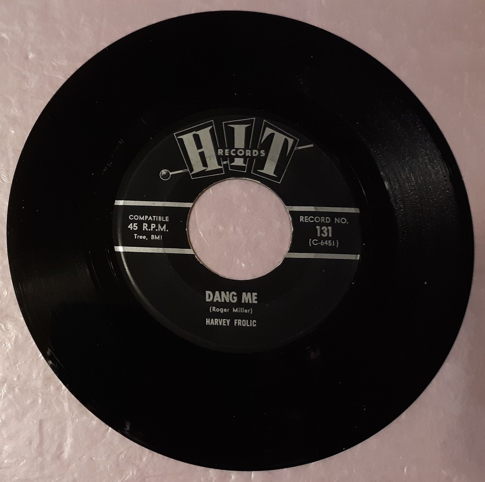 Harvey Frolic Dang Me/Betty Colson Girl From Impanema 7″ Vinyl 45rpm