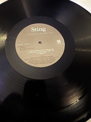 Sting Nothing Like The Sun 2LP 1987 A&M Vinyl Double Album LP