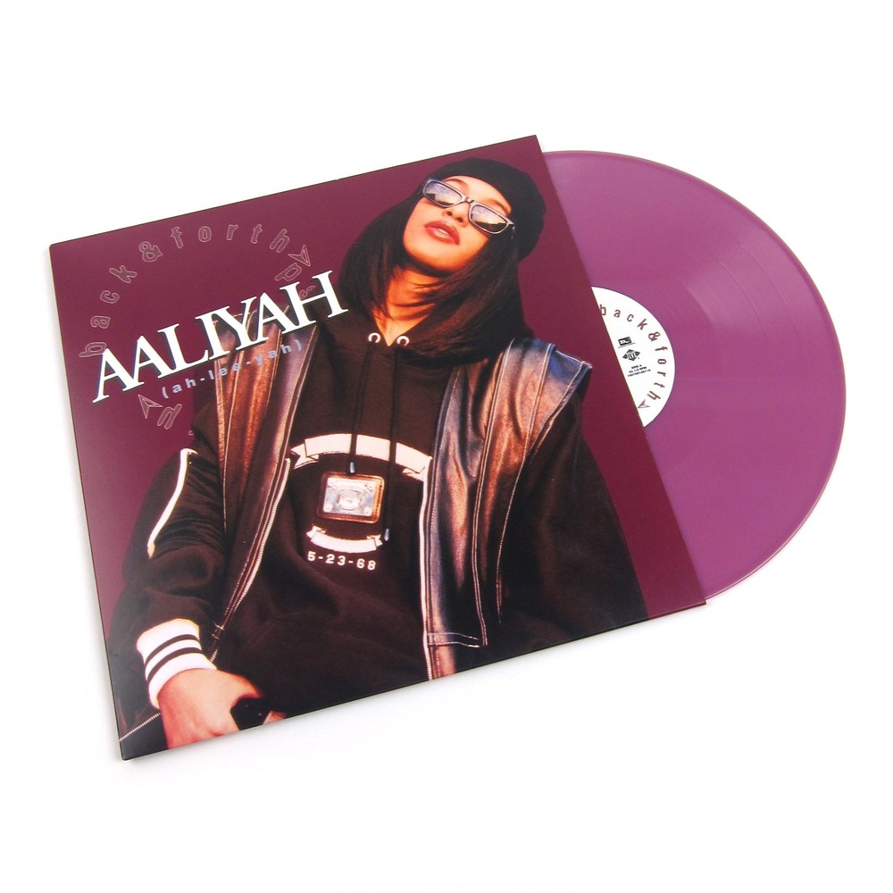 Aaliyah – Back And Forth [New Opaque Purple Vinyl EP] RSD