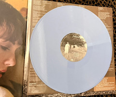 Taylor Swift Folklore Vinyl (Hide and seek). Limited Edition Deluxe) AZURE.