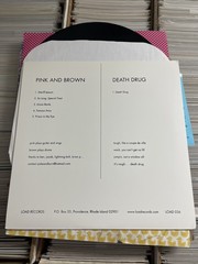 PINK & BROWN DEATH DRUG LOAD SPLIT RECORD LP 2002 john dwyer thee oh sees noise