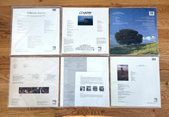 6 Windham Hill Vinyl LPs – Shadowfax, George Winston, Others – EX or Better
