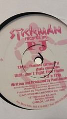 PJ – Feelin Groovy EP 12″ Stickman Records STIK 039 VERY NICE! vg++