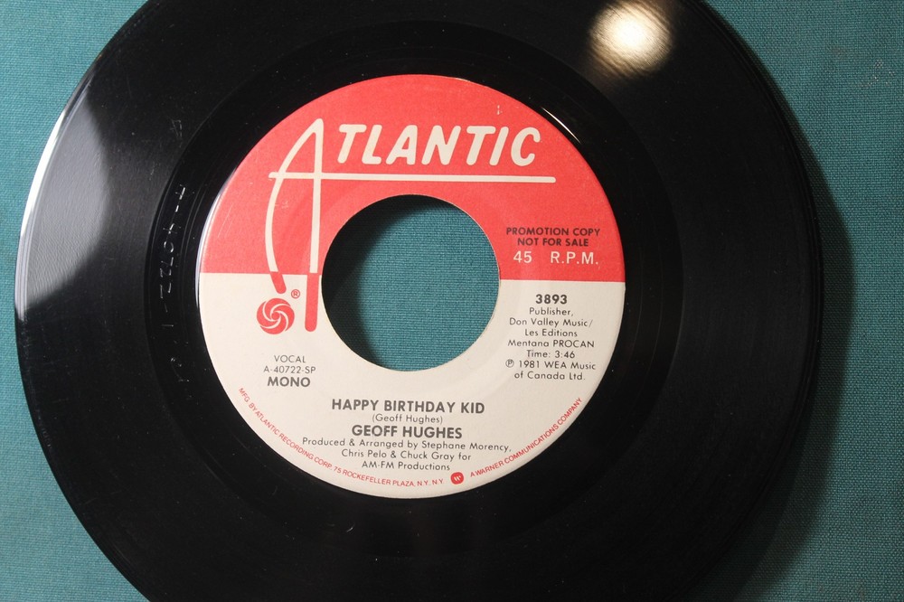 HUGHES, GEORGE—HAPPY BIRTHDAY KID
