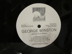 George Winston – Winter Into Spring -Translucent Vinyl LP Record Album RTI Press