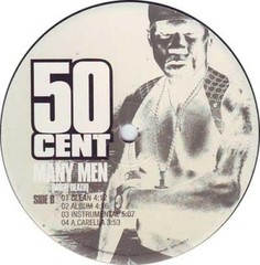 50 Cent – 21 Questions / Many Men [Wish Death] 2003 12″ Interscope Records INTR-