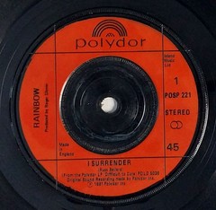 Rainbow I Surrender 7″ Single (1981) Polydor POSP 221
