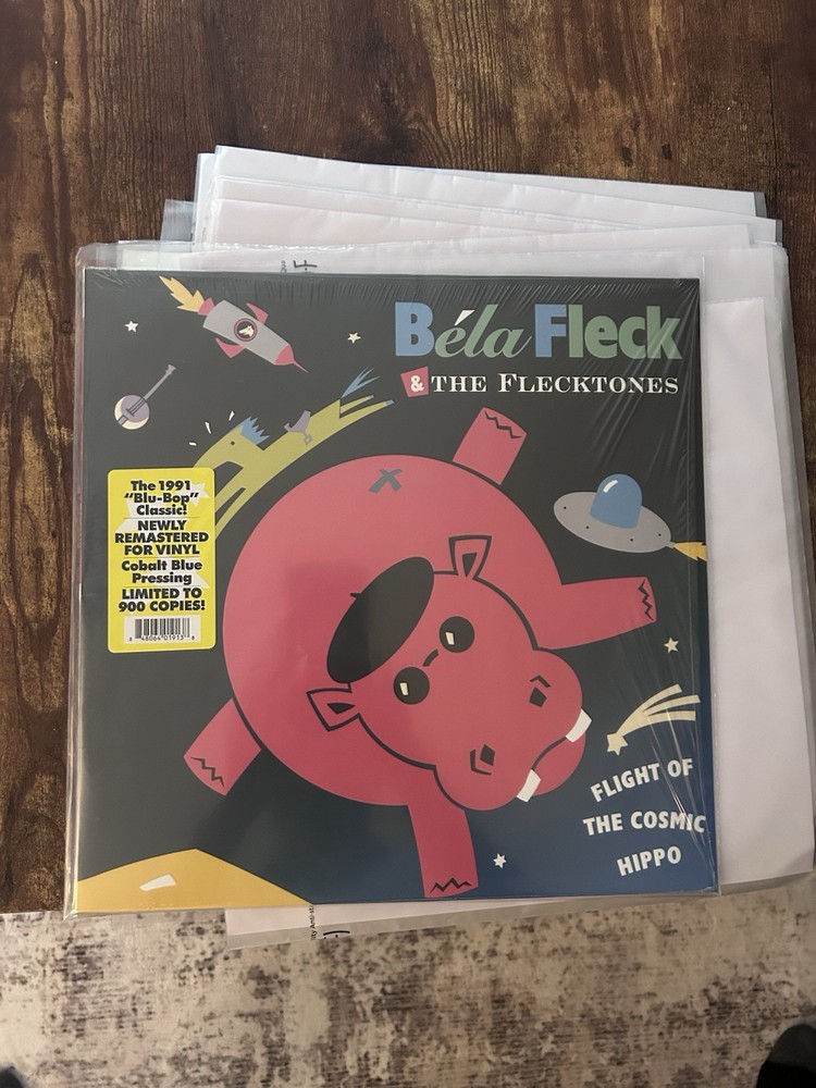 Bela Fleck Flecktones – Flight of The Cosmic Hippo LTD/900 Cobalt Blue LP VINYL