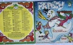 Vintage Frosty The Snowman Book and Record Lot Peter Pan
